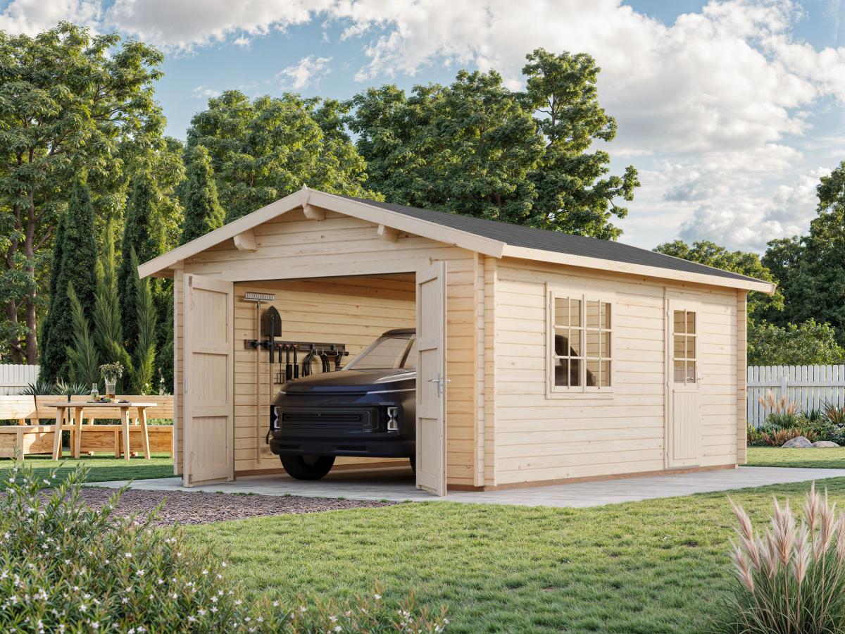 Roger 19 m² : vente de Garages en bois sur internet