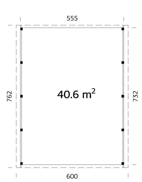 Karl 40,6 | m² Palmako