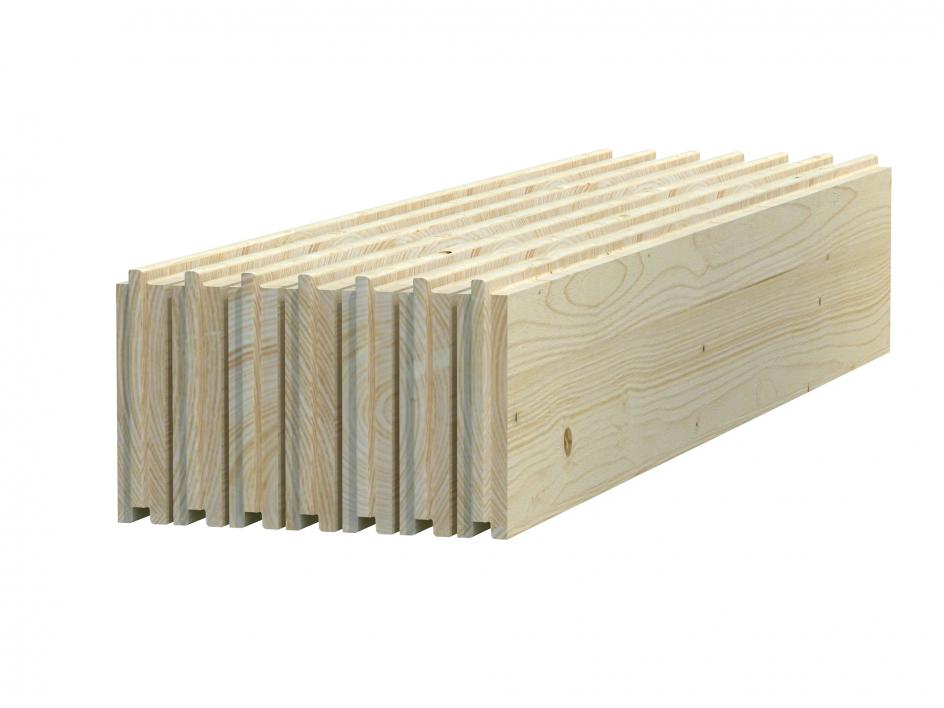 Double end tenoned floor boards